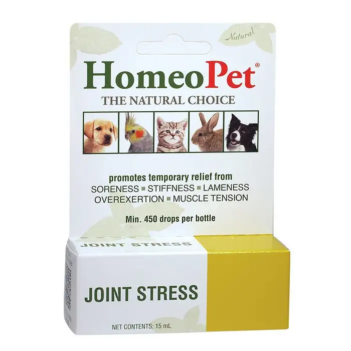 HomeoPet Joint Stress Dog Pet Drops 15ml 3 HomeoPet Joint Stress Dog Pet Drops 15ml