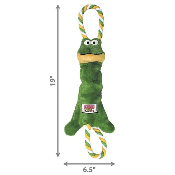 Kong Tugger Knots Frog Dog Toy M-L 4 Kong Tugger Knots Frog Dog Toy M-L - Image 2