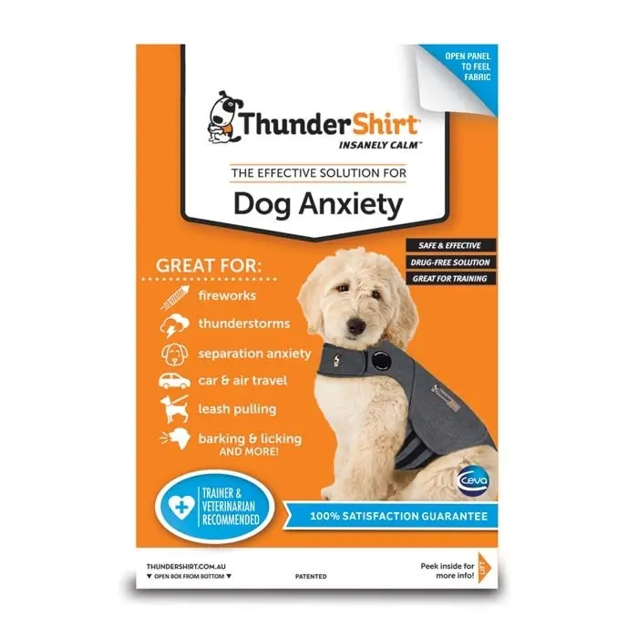 Thundershirt For Dogs Grey 3 Thundershirt For Dogs Grey