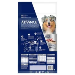 ADVANCE Adult Medium Breed Dry Dog Food Lamb With Rice 20kg -Dog food Sales Shop 126346 ADV DF ADT LMB 20kg 3
