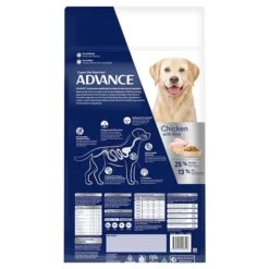 ADVANCE Adult Healthy Weight Large Dry Dog Food Chicken With Rice 17kg -Dog food Sales Shop 126348 ADV DF ADT LB WGHT CHCK 17kg 3