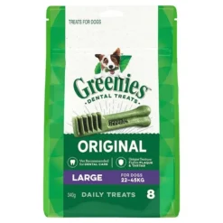 Greenies Original 340g Large Dog Dental Treat -Dog food Sales Shop 13237 121536 greenies original large dog dental treat 8 pack 340g 1 1 1