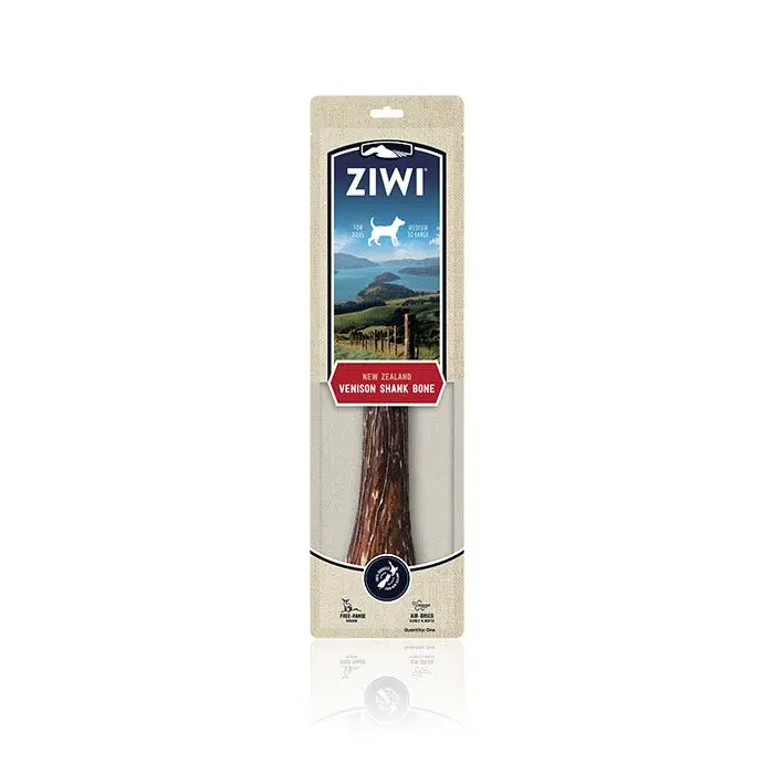 Ziwi Peak Venison Shank Full Dog Treat 1PK 3 Ziwi Peak Venison Shank Full Dog Treat 1PK