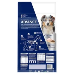 ADVANCE Adult Healthy Ageing Medium Breed Dry Dog Food Chicken With Rice 20kg 12 ADVANCE Adult Healthy Ageing Medium Breed Dry Dog Food Chicken With Rice 20kg -Dog food Sales Shop 136781 ADV DF SNR AGEING CHCK 20kg 3