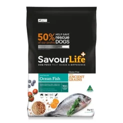SavourLife Ancient Grains Gluten Free Ocean Fish Adult Dog Food