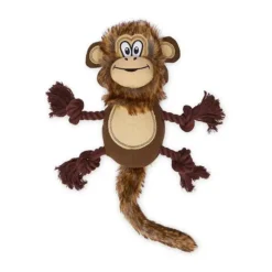 Mix Or Match 30 Plush Monkey Long Tail Dog Toy Multi 49cm