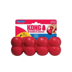 KONG Goodie Ribbon Dog Toy Red M 8 KONG Goodie Ribbon Dog Toy Red M -Dog food Sales Shop 138041 KONG DT GOODIE RIBBON RD M TGS2 3