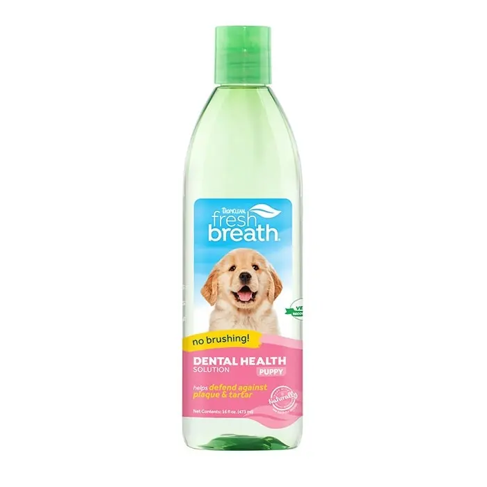 Tropiclean Fresh Breath Puppy Water Additive 473ml 3 Tropiclean Fresh Breath Puppy Water Additive 473ml
