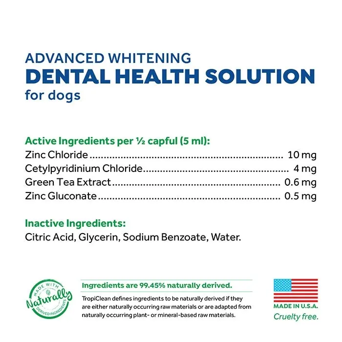 Tropiclean Fresh Breath Whitening Dog Water Additive 473ml 7 Tropiclean Fresh Breath Whitening Dog Water Additive 473ml - Image 5