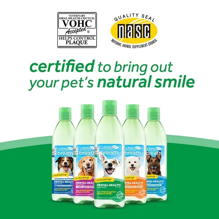 Tropiclean Fresh Breath Whitening Dog Water Additive 473ml 8 Tropiclean Fresh Breath Whitening Dog Water Additive 473ml - Image 6