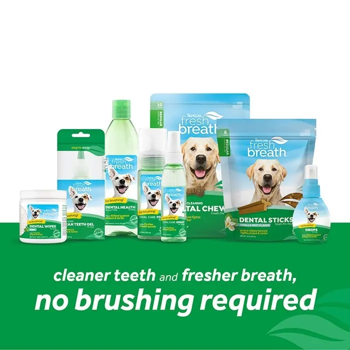 Tropiclean Fresh Breath Mint Dog Foam 133ml 8 Tropiclean Fresh Breath Mint Dog Foam 133ml - Image 6