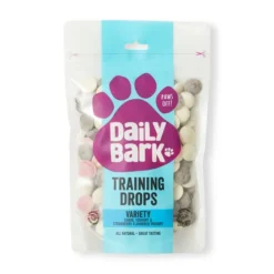 Daily Bark Carob Vanilla & Strawberry Drops Dog Treat 350g