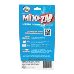 Mix & Zap Birthday Cake Kit Dog Treat Blue -Dog food Sales Shop 140621 mix zap happy woof day blue 3