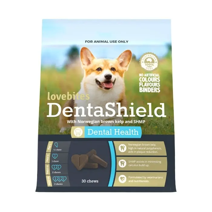 Vetafarm Lovebites DentaShield Dog Chews 3 Vetafarm Lovebites DentaShield Dog Chews