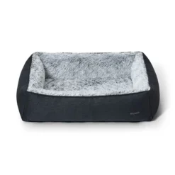 Snooza Snuggle Orthopaedic Dog Basket Navy