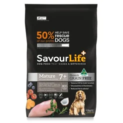 SavourLife Grain Free Chicken 7+ Senior Dog Food