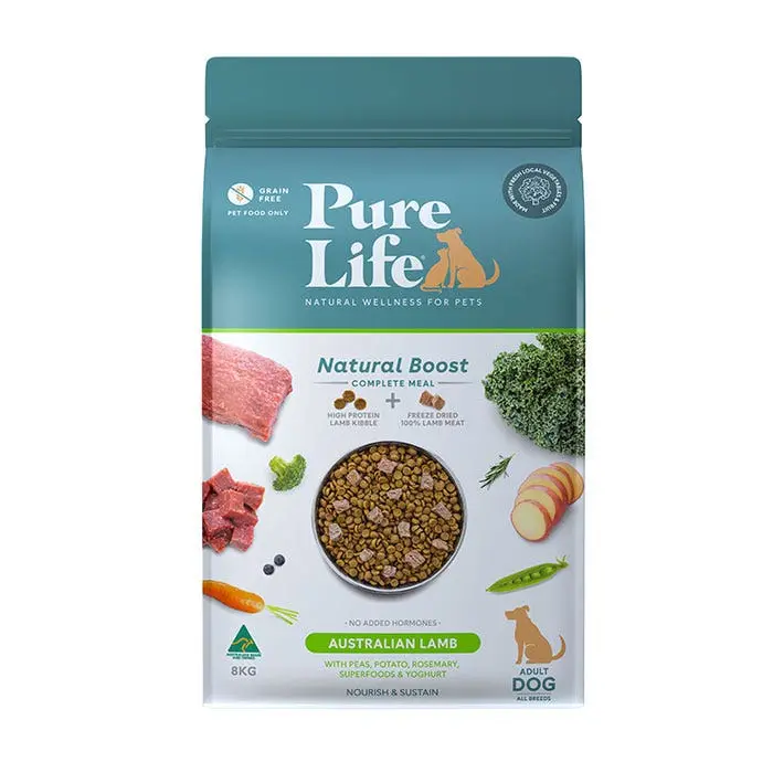 Pure Life Natural Boost Lamb Adult Dog Food