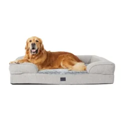 Superior Pet Luxe Aus Made Orthopaedic Dog Sofa Grey