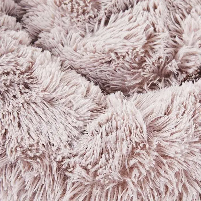 All Day Snuggle Ball Dog Bed Latte Med 70x20cm 5 All Day Snuggle Ball Dog Bed Latte Med 70x20cm - Image 4