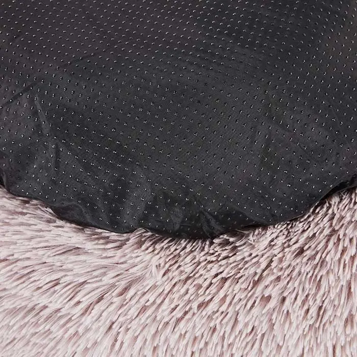 All Day Snuggle Ball Dog Bed Latte Med 70x20cm 6 All Day Snuggle Ball Dog Bed Latte Med 70x20cm - Image 5