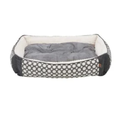 All Day Orthopaedic Rectangle Dog Basket Grey XL 102x76x23cm