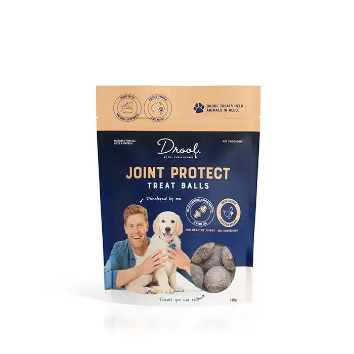 Drool By Dr Chris Brown Joint Protect Dog Treat 110g 3 Drool By Dr Chris Brown Joint Protect Dog Treat 110g