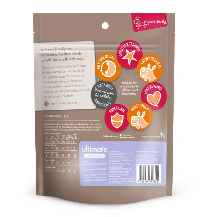 Yours Droolly Variety Pack Dog Treat 450g 4 Yours Droolly Variety Pack Dog Treat 450g - Image 2