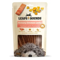 Leaps & Bounds Salmon With Pumpkin Dog Jerky