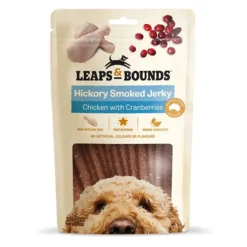 Leaps & Bounds Chicken With Cranberry Dog Jerky