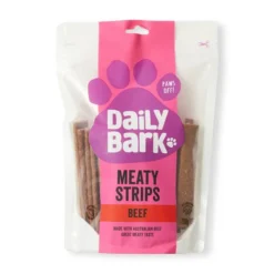Daily Bark Beef Dog Meaty Strips 750g