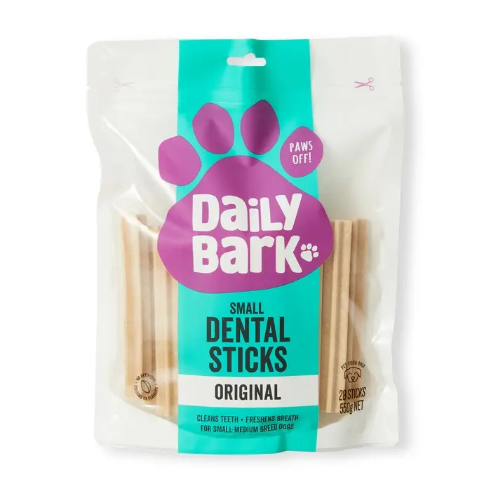 Daily Bark Dental Sticks Small Medium Breed Dog Treat 28Pack 3 Daily Bark Dental Sticks Small Medium Breed Dog Treat 28Pack