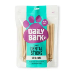 Daily Bark Dental Sticks Large Breed Dog Treat 21Pack
