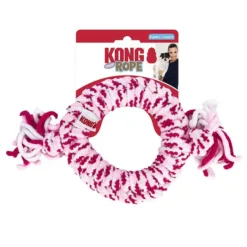 Kong Puppy Rope Ring Dog Toy Assorted M