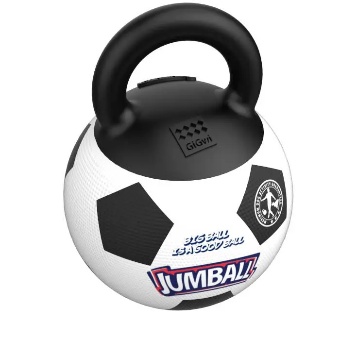 GiGwi Jumball Soccer Ball Dog Toy Large 5 GiGwi Jumball Soccer Ball Dog Toy Large - Image 3