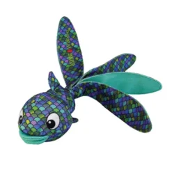 Kong Wubba Finz Dog Toy Blue L