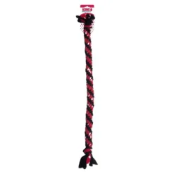 KONG Signature Rope Mega Dual Knot Dog Toy Red Black