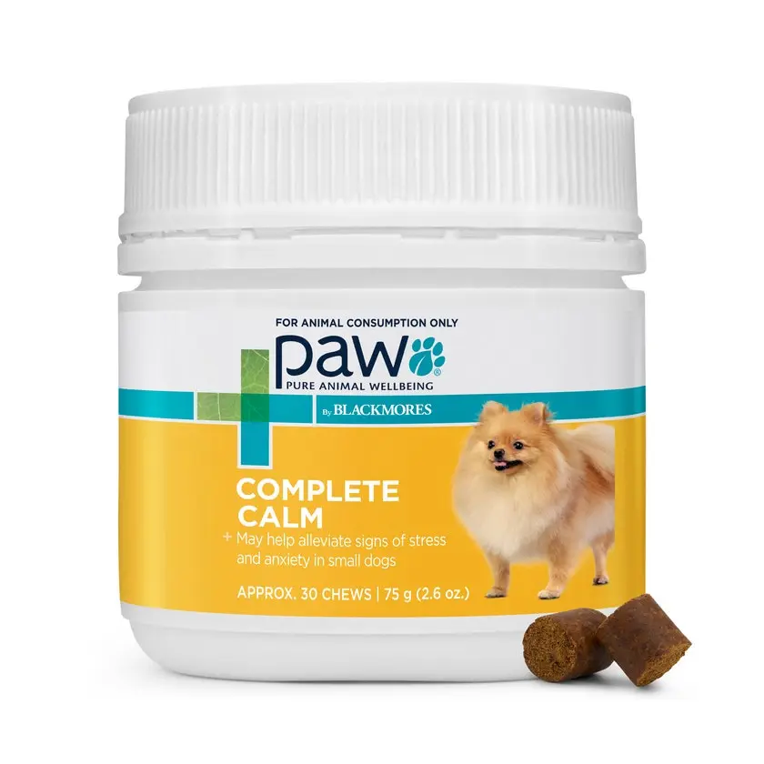 Paw Complete Calm Dog Chew 75g-30PK 3 Paw Complete Calm Dog Chew 75g-30PK