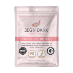 Ipromea Beg N' Bark Clean Treats Dog Probiotics 100g