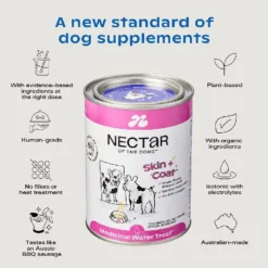 Nectar Of The Dogs Skin + Coat Dog Soluble Powder 150g -Dog food Sales Shop 144127 Skin Coat07 Product Benefits