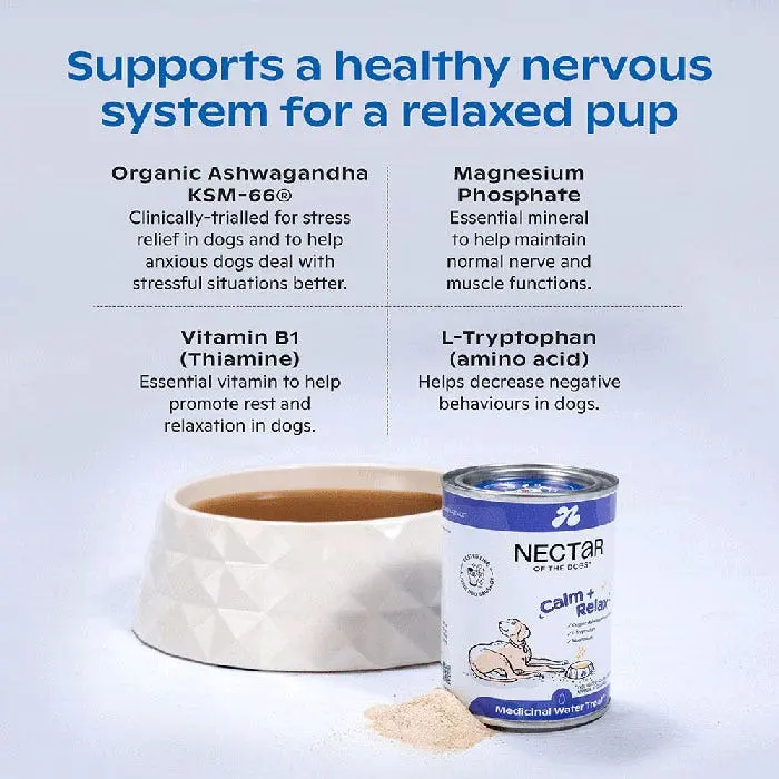 Nectar Of The Dogs Calm + Relax Dog Soluble Powder 150g 6 Nectar Of The Dogs Calm + Relax Dog Soluble Powder 150g - Image 4