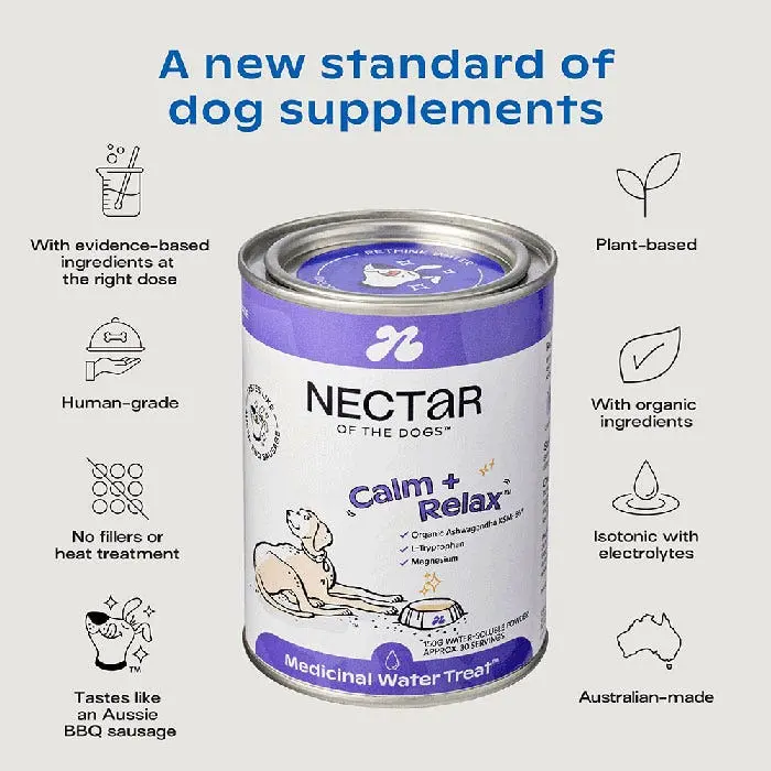 Nectar Of The Dogs Calm + Relax Dog Soluble Powder 150g 5 Nectar Of The Dogs Calm + Relax Dog Soluble Powder 150g - Image 3