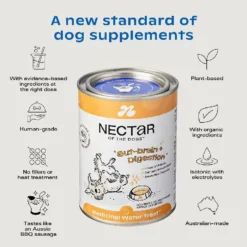 Nectar Of The Dogs Gut Brain Digestion Dog Powder 150g -Dog food Sales Shop 144130 Gut Digestion07 Product Benefits