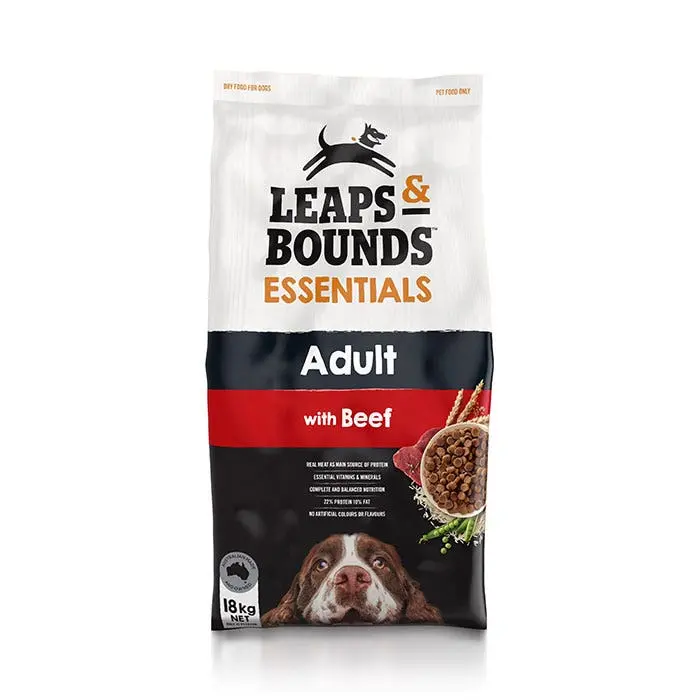 Leaps & Bounds Beef Adult Dog Food 18kg 3 Leaps & Bounds Beef Adult Dog Food 18kg