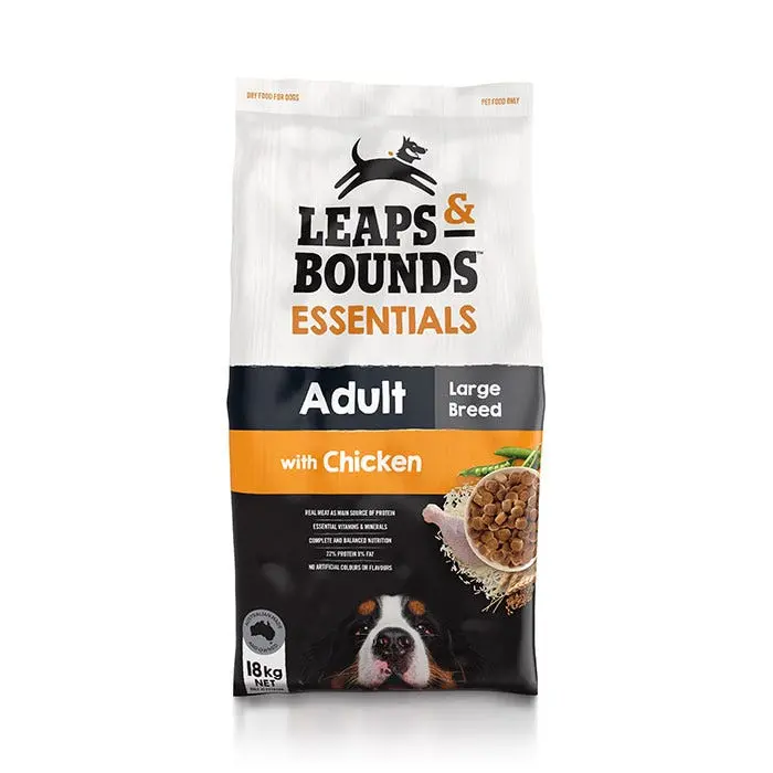 Leaps & Bounds Chicken Large Breed Adult Dog Food 18kg 3 Leaps & Bounds Chicken Large Breed Adult Dog Food 18kg