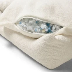 Snooza Ortho Boucle Deep Sleeper Dog Basket Cream M-L -Dog food Sales Shop 144192 boucle deep sleeper vanilla 3 4