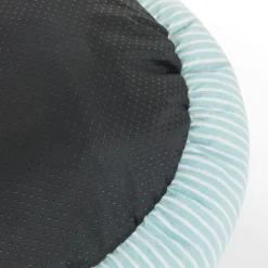 All Day Stripe Round Dog Basket Mint 60x50x190cm -Dog food Sales Shop 144238 Dog Bedding All Day Stripe Round Dog Basket Mint S 60x50x190cm 6