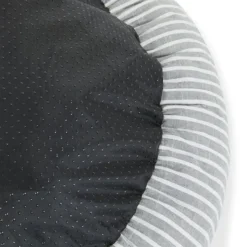 All Day Stripe Round Dog Basket Grey 60x50x190cm 11 All Day Stripe Round Dog Basket Grey 60x50x190cm -Dog food Sales Shop 144239 Dog Bedding All Day Stripe Round Dog Basket Grey S 60x50x190cm 5