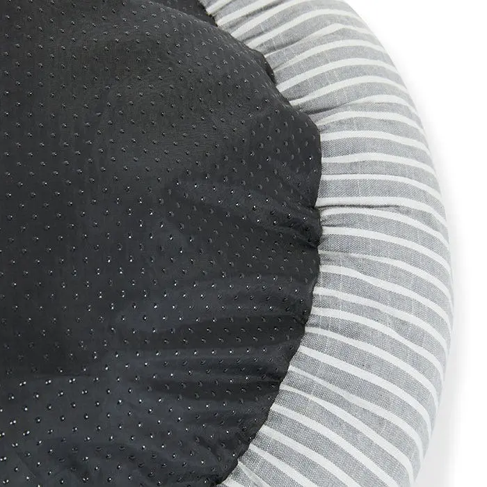 All Day Stripe Round Dog Basket Grey 60x50x190cm 7 All Day Stripe Round Dog Basket Grey 60x50x190cm - Image 5