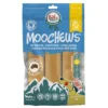 Pooch Treats Moo Chew Cheese Dog Treat LF Milk Block S-3PK -Dog food Sales Shop 144323 Pooch Moochew Small Cheese Front