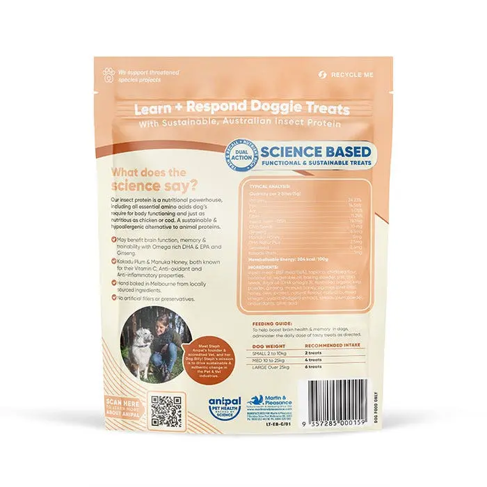 Anipal Learn + Respond Dog Treat 130g 4 Anipal Learn + Respond Dog Treat 130g - Image 2